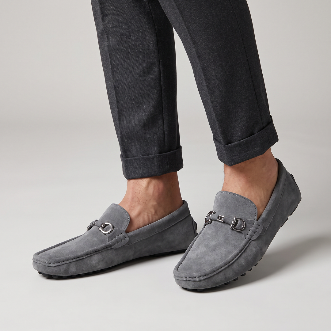 MONACO SUEDE LOAFERS