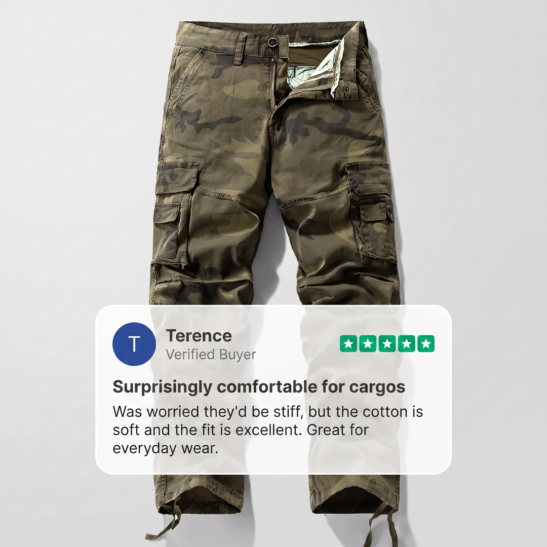 ZAYNE UTILITY CARGO PANTS
