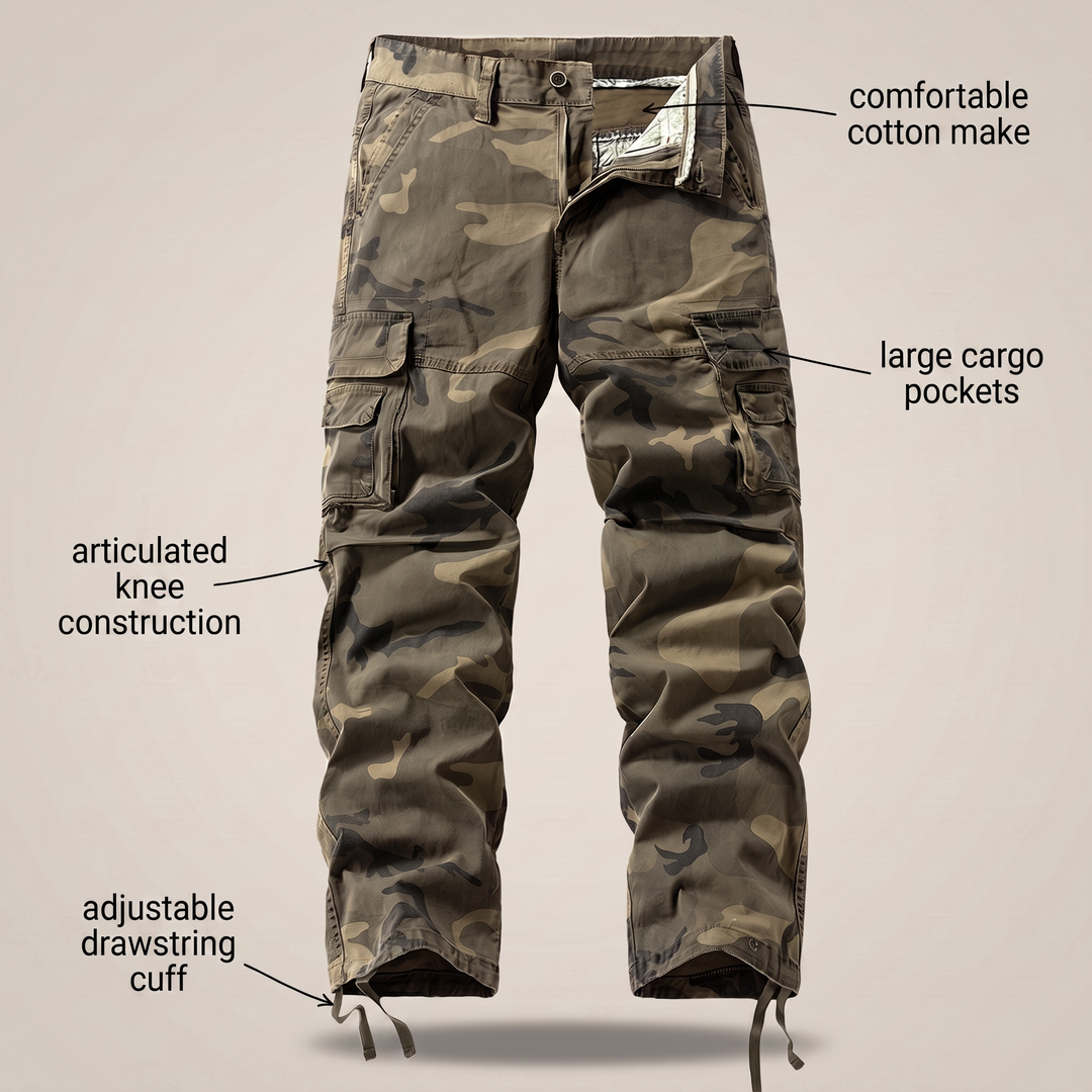 ZAYNE UTILITY CARGO PANTS