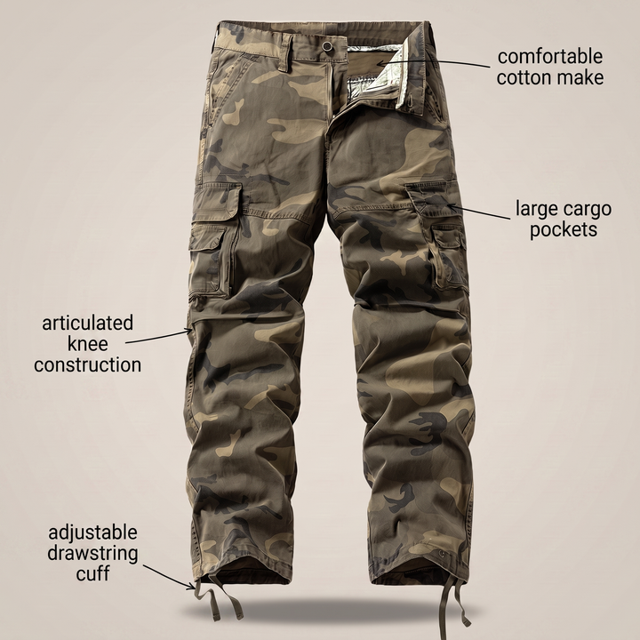 ZAYNE UTILITY CARGO PANTS
