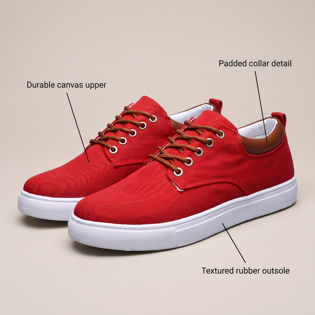 RUPERT CASUAL CANVAS SNEAKERS