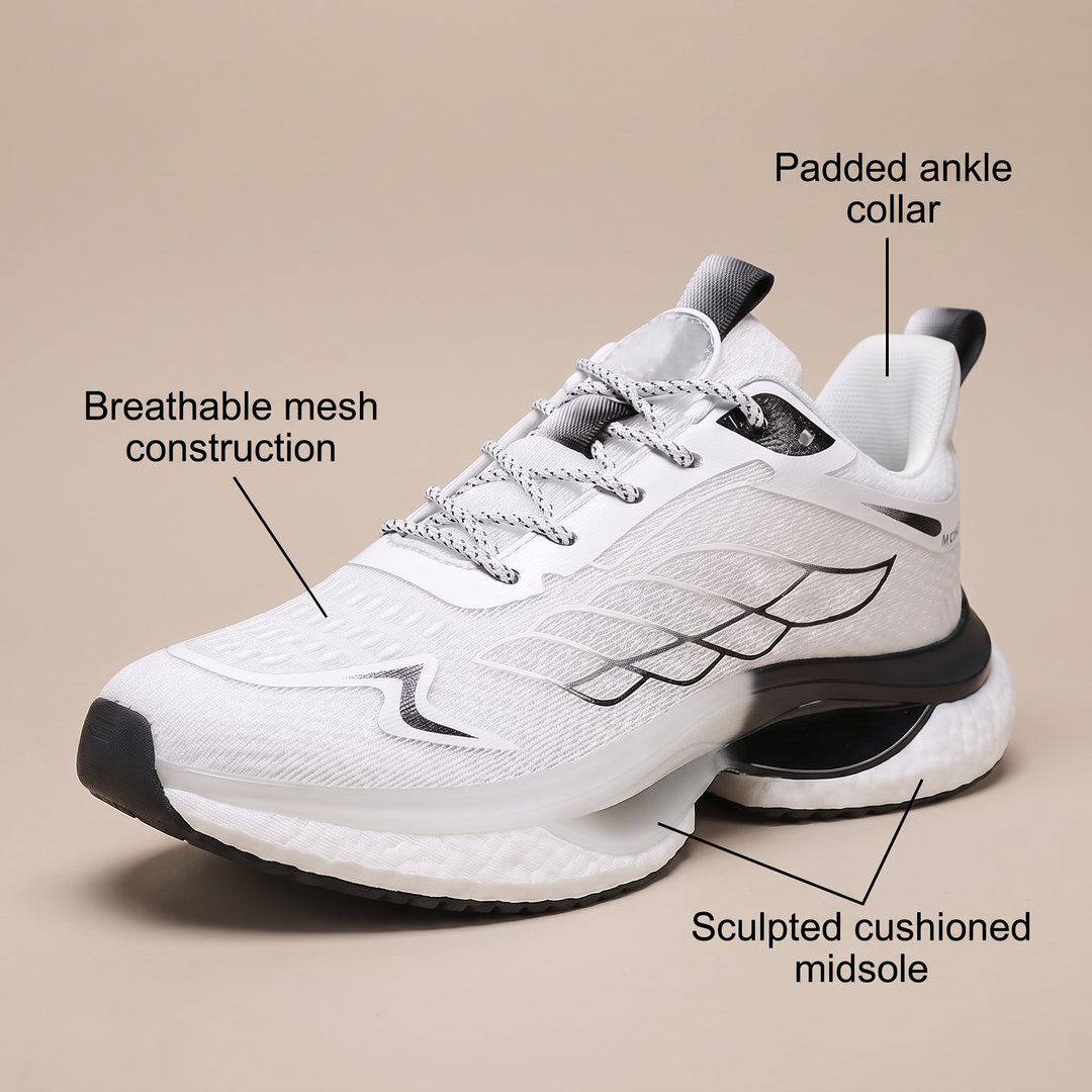 WIDE-TOE WALKING SNEAKERS