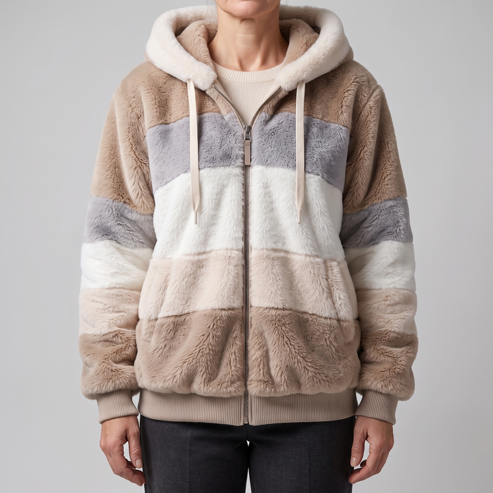 HAVENMERE FUZZY HOODED JACKET