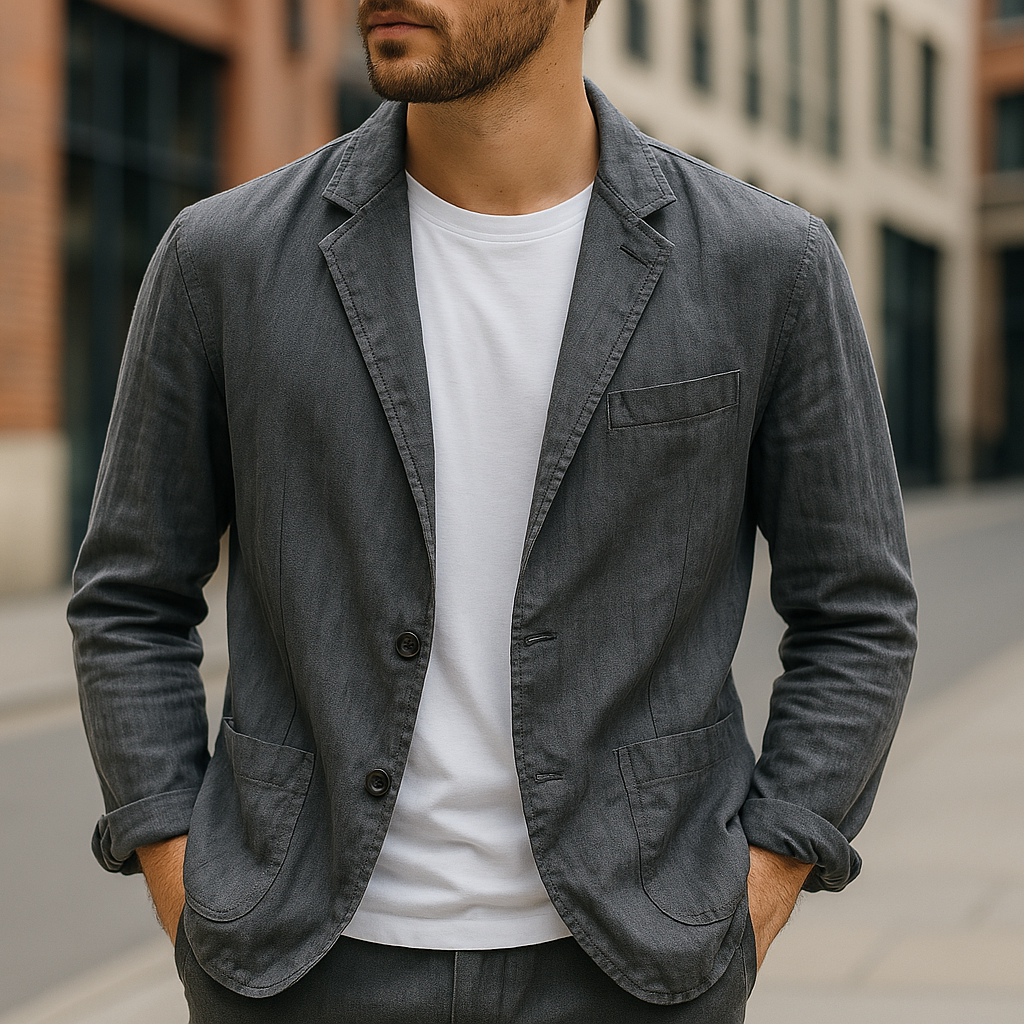 RINO LINEN BLAZER