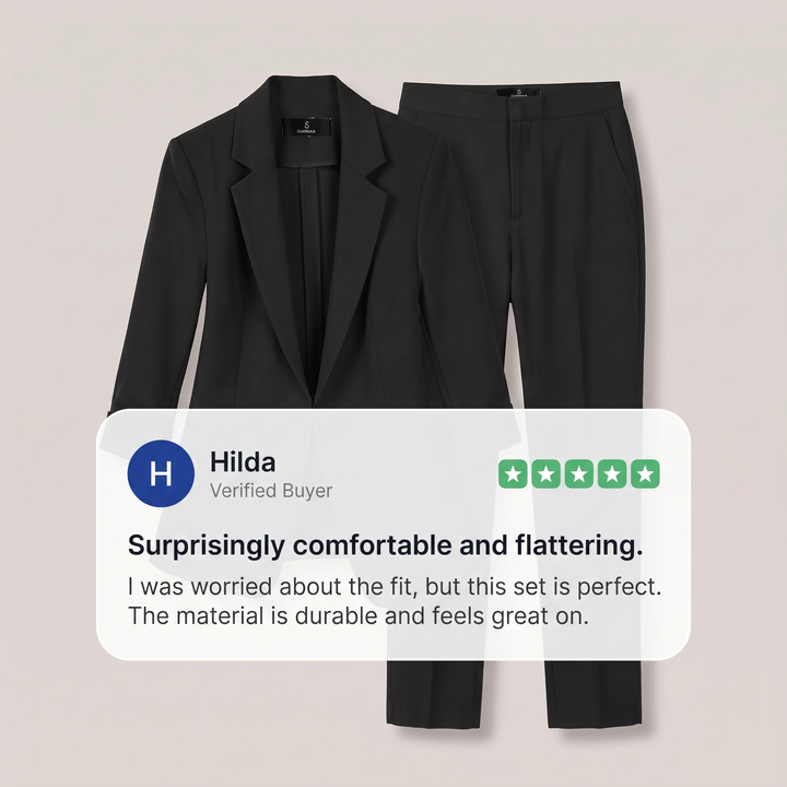 CHLOE BLAZER &amp; PANT SET