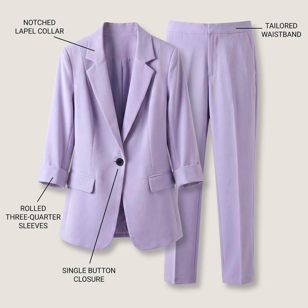 CHLOE BLAZER &amp; PANT SET