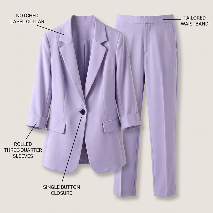 CHLOE BLAZER &amp; PANT SET