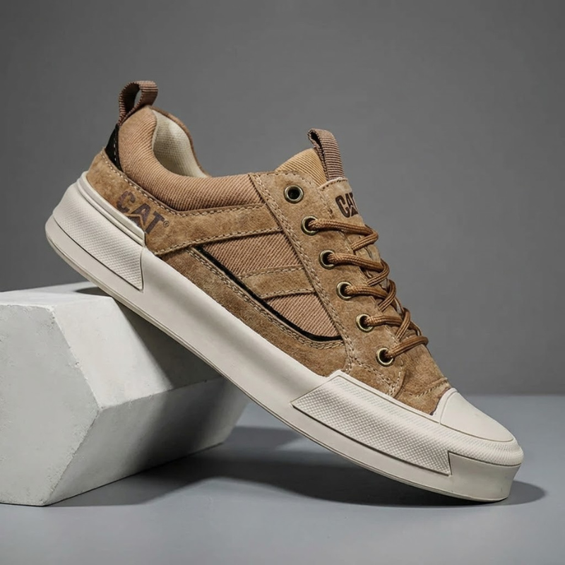 METROSTRIDE LEATHER SNEAKERS
