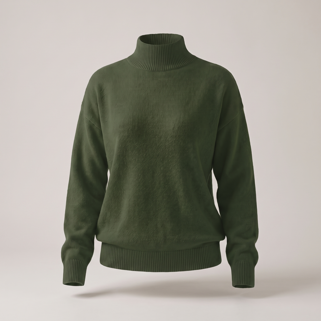 SERAPHINE ROLL NECK SWEATER