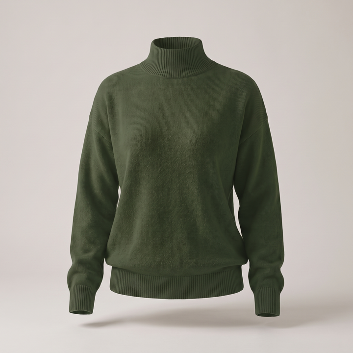 SERAPHINE ROLL NECK SWEATER