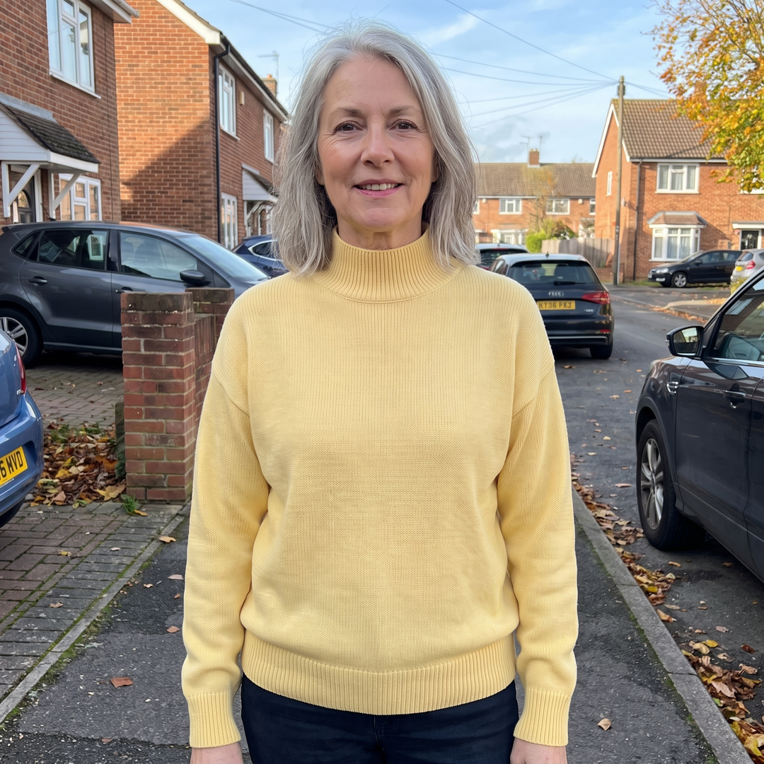 SERAPHINE ROLL NECK SWEATER