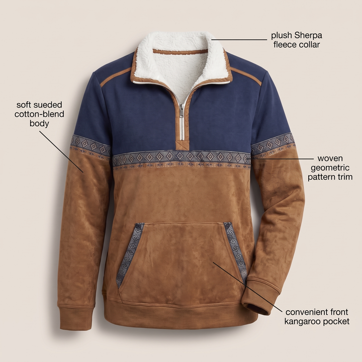 ELIRA COMFORT ZIP SWEATER