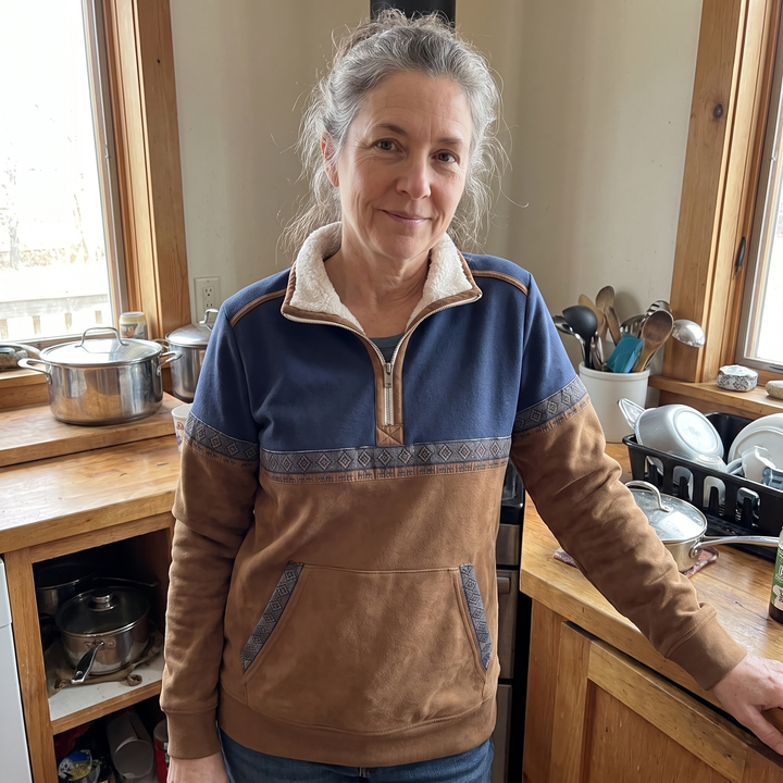 ELIRA COMFORT ZIP SWEATER