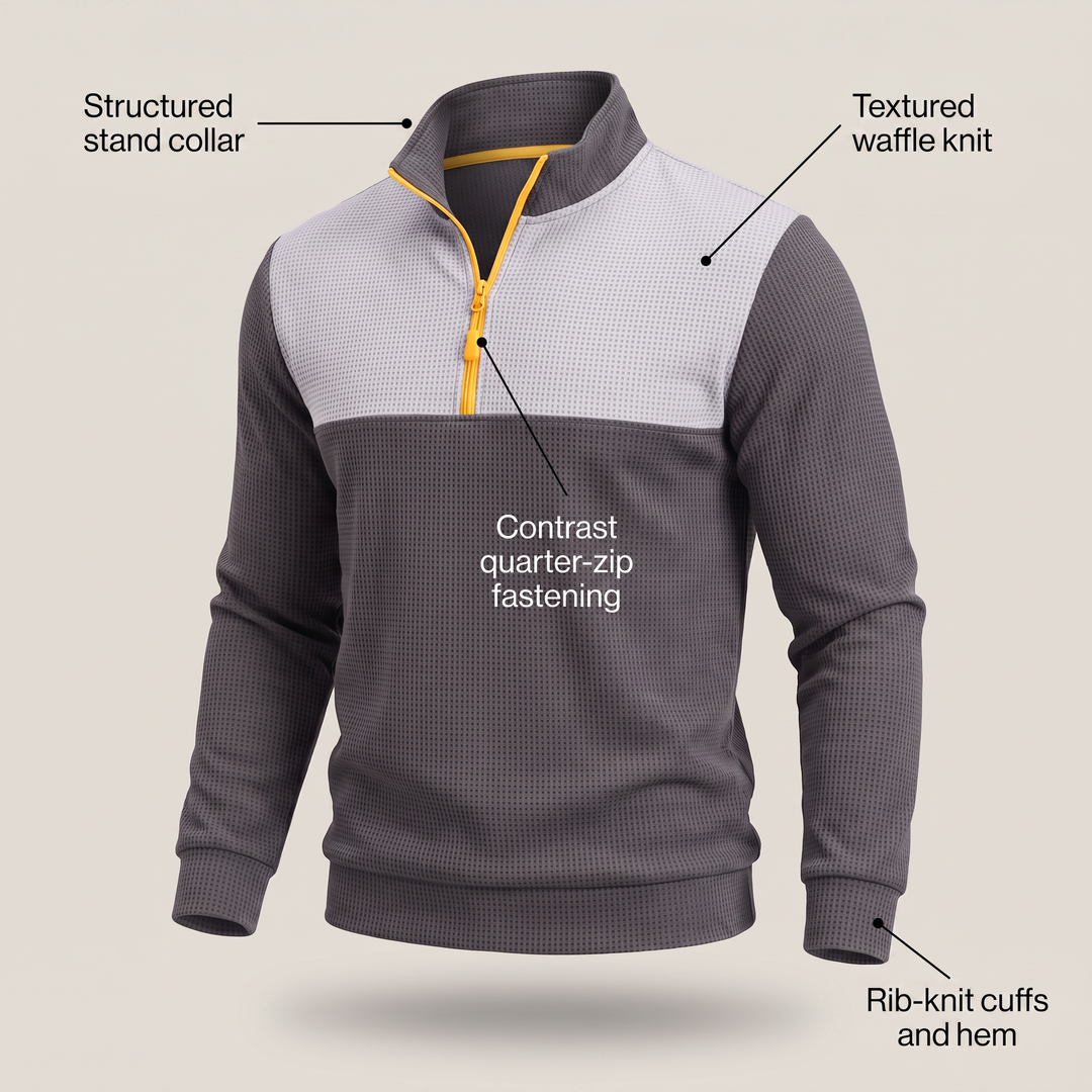 CHESTERFIELD PREMIUM ZIP POLO