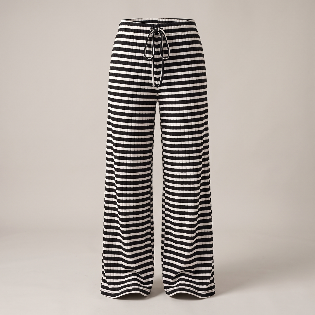 WINNIE RELAXED WIDE-LEG PYJAMA PANTS