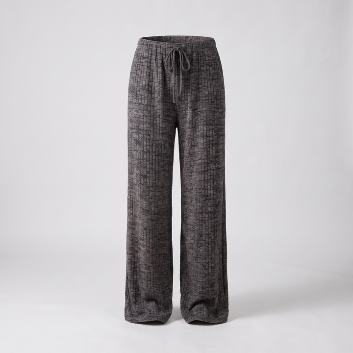 WINNIE RELAXED WIDE-LEG PYJAMA PANTS