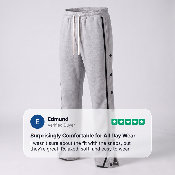 KINGSBURY WIDE-LEG STREET PANTS