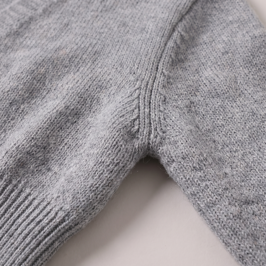 ROSALIND WRAP KNIT SWEATER