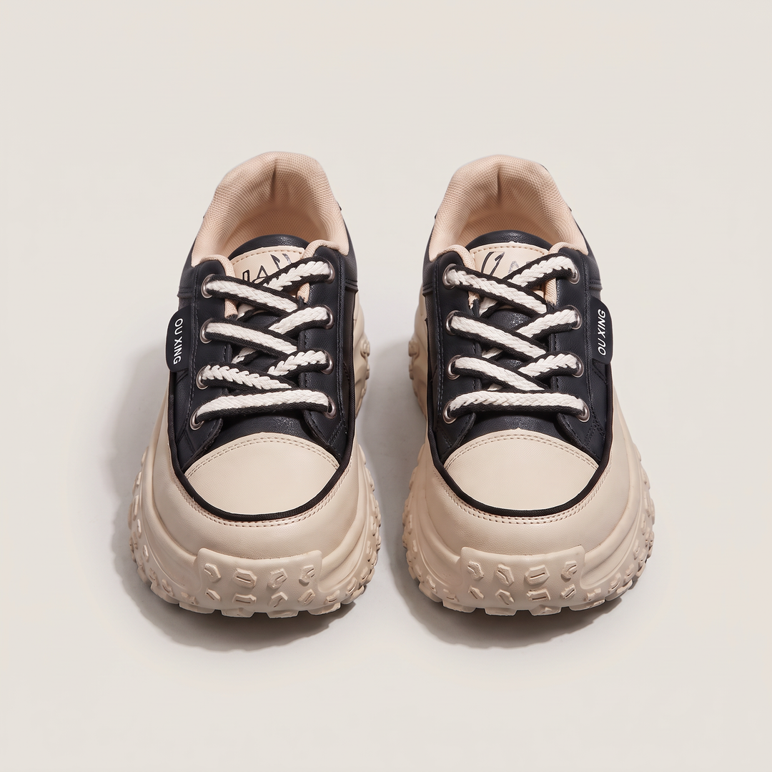 MAISIE RETRO PLATFORM SNEAKERS
