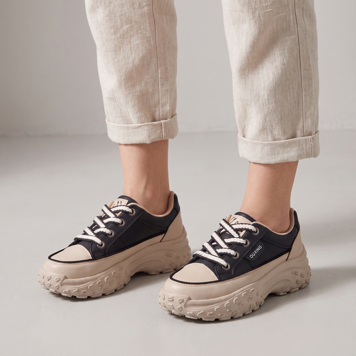 MAISIE RETRO PLATFORM SNEAKERS