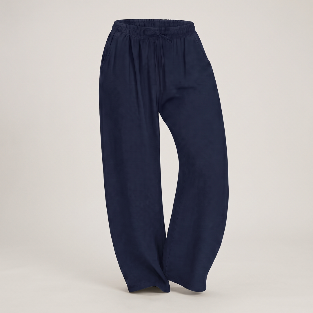FREYA HIGH-WAIST WIDE-LEG PANTS