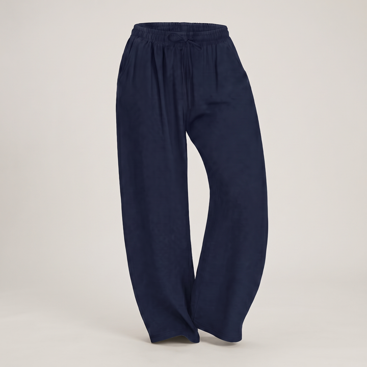FREYA HIGH-WAIST WIDE-LEG PANTS