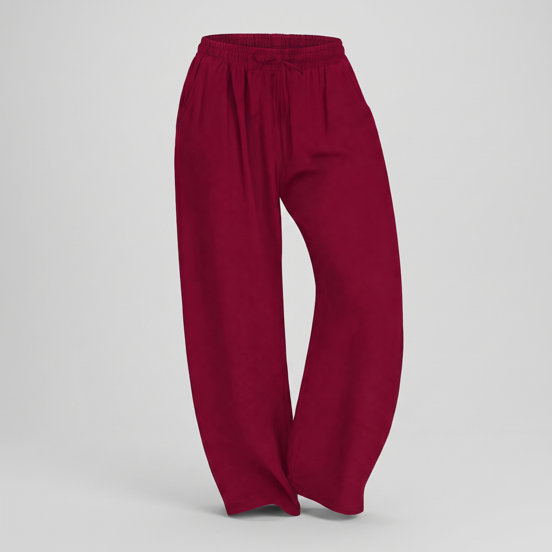 FREYA HIGH-WAIST WIDE-LEG PANTS