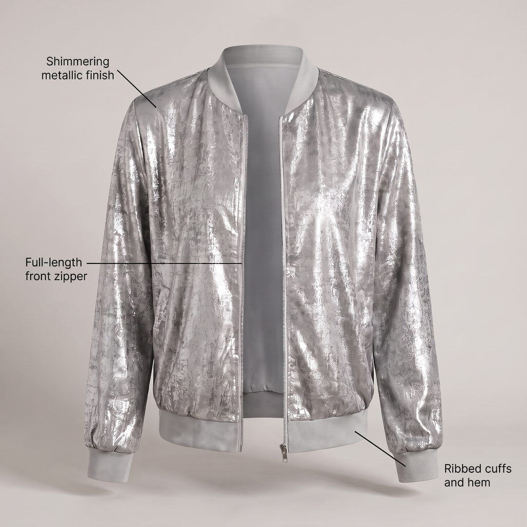 ISADORA GLITTER SLEEVE JACKET