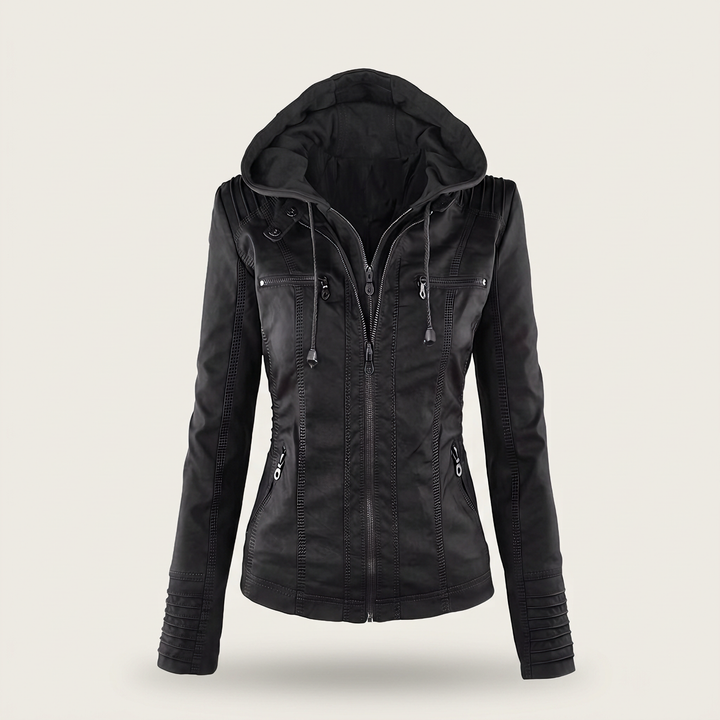 GENEVIEVE FAUX SUEDE JACKET