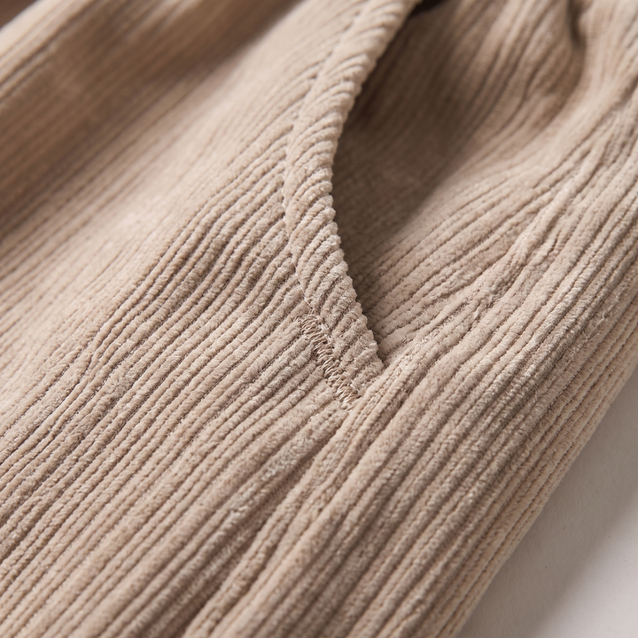 ELEGANT CORDUROY WALKING PANTS