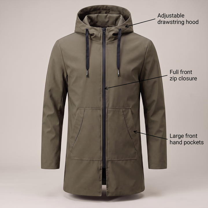 PERFORMANCE HOODED OUTDOOR JACKET