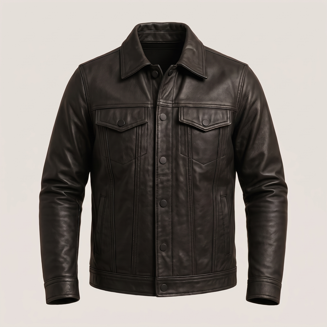 SIGNATURE LEATHER RIDER JACKET