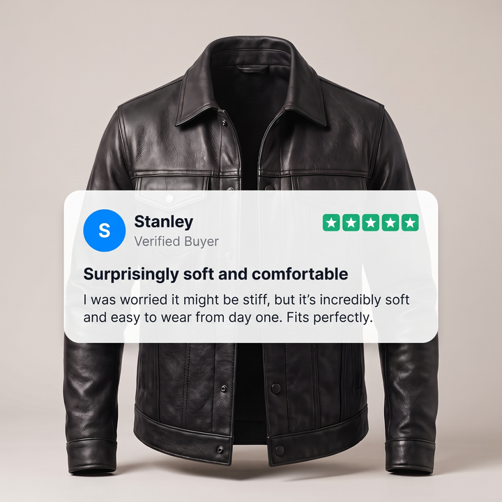 SIGNATURE LEATHER RIDER JACKET