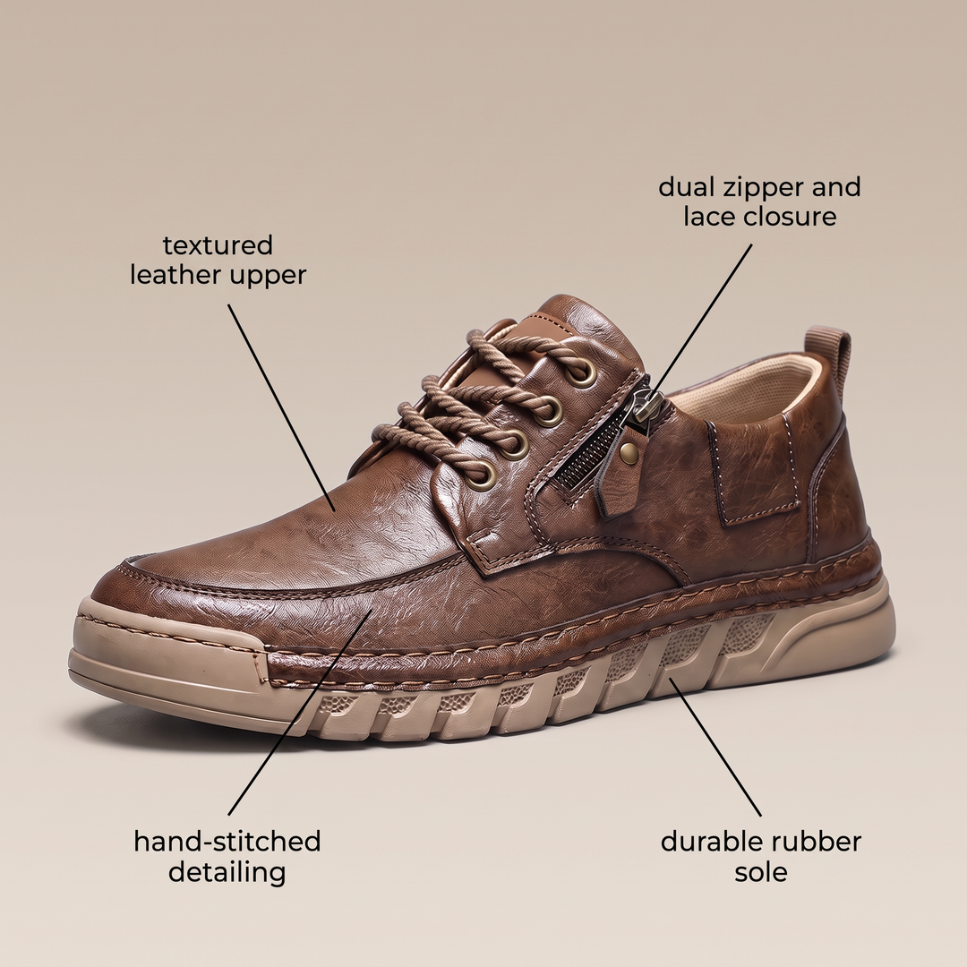 CLASSIC LEATHER CASUAL SNEAKERS