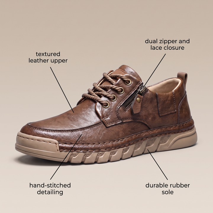 CLASSIC LEATHER CASUAL SNEAKERS