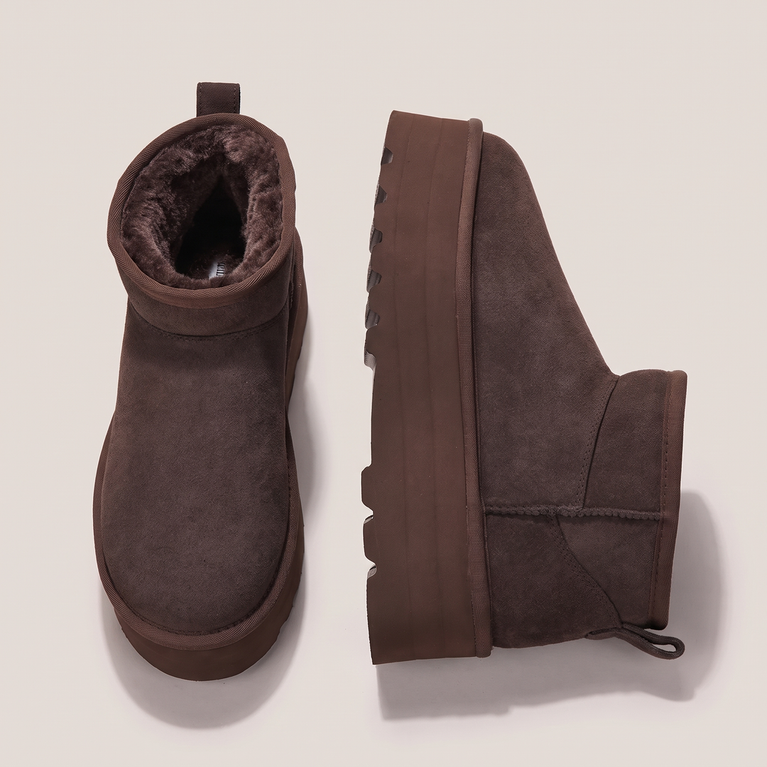 PREMIUM SHEARLING ANKLE BOOTS