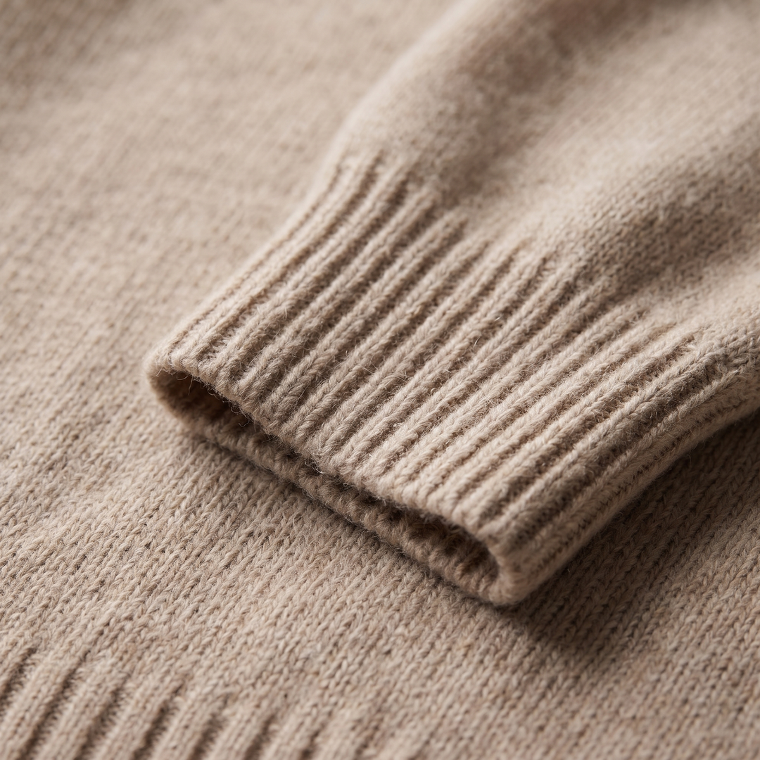 ISABELLA CASHMERE HIGH-NECK SWEATER