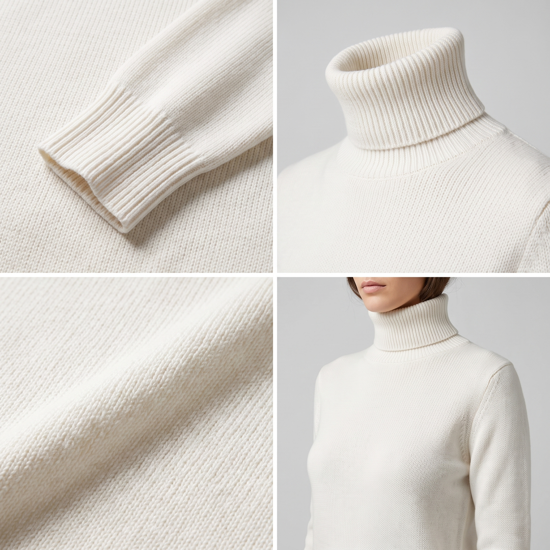 SERAPHINE ROLL NECK SWEATER