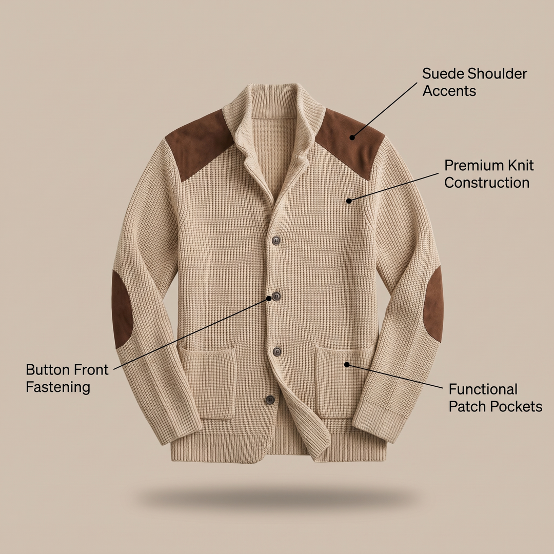 DAVENPORT KNITTED BLAZER