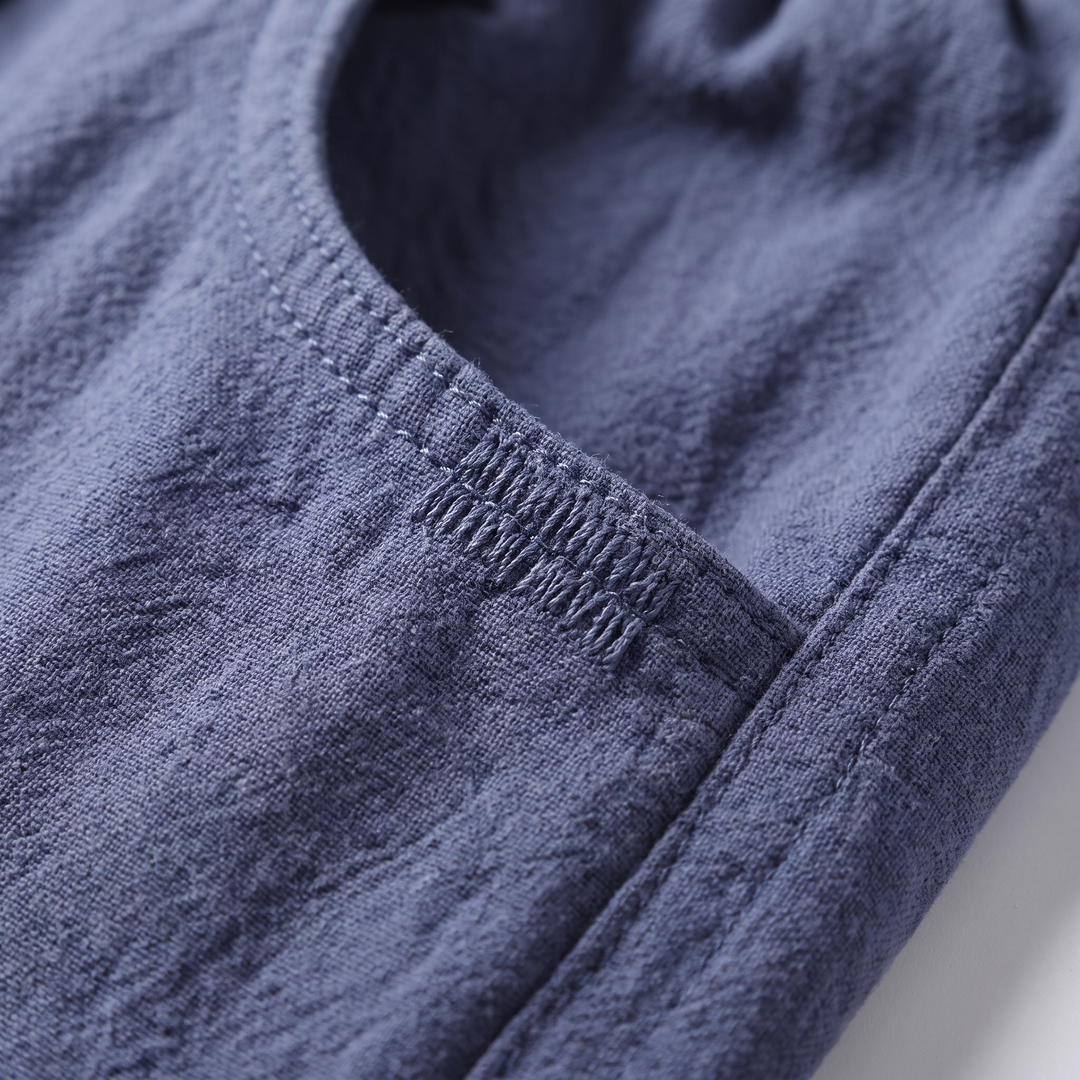 RELAXED LINEN BLEND PANTS