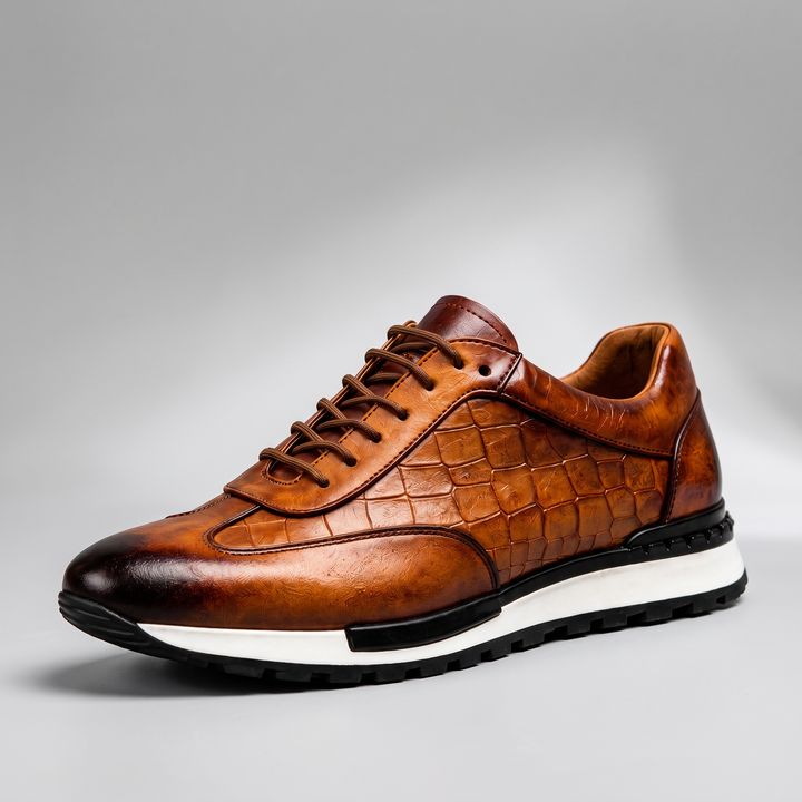 LORENZO LEATHER SNEAKERS