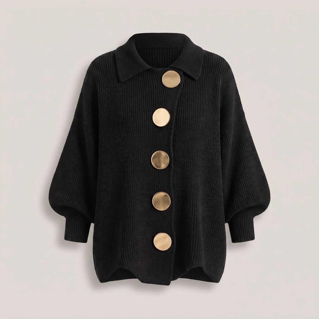 REFINED LAYER KNIT CARDIGAN
