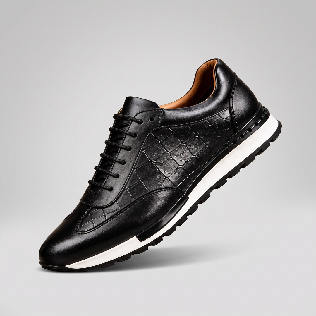 LORENZO LEATHER SNEAKERS