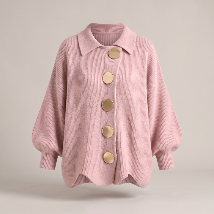 REFINED LAYER KNIT CARDIGAN