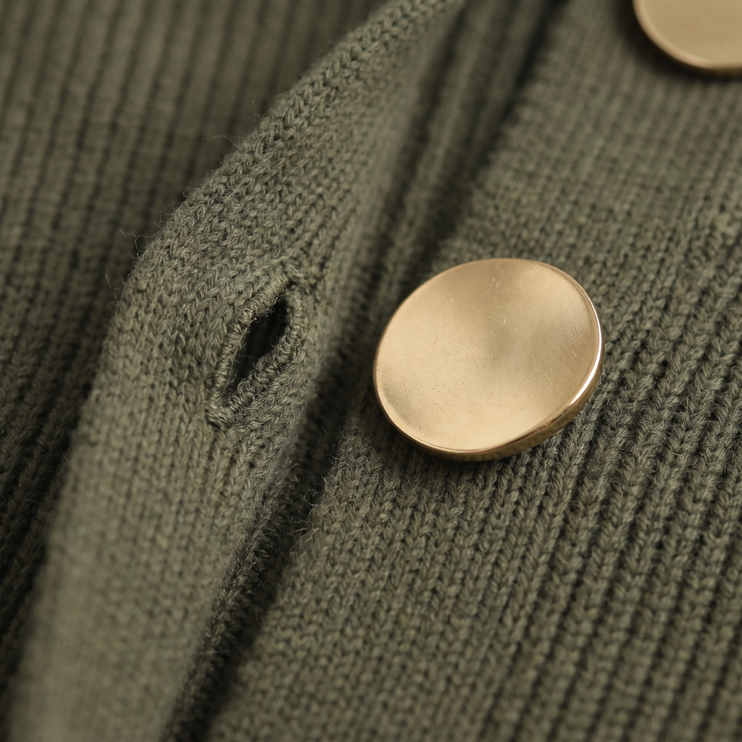 REFINED LAYER KNIT CARDIGAN