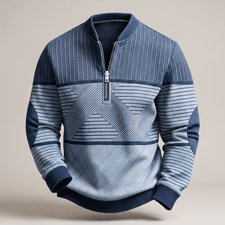 CLASSIC LAYER HALF ZIP SWEATER