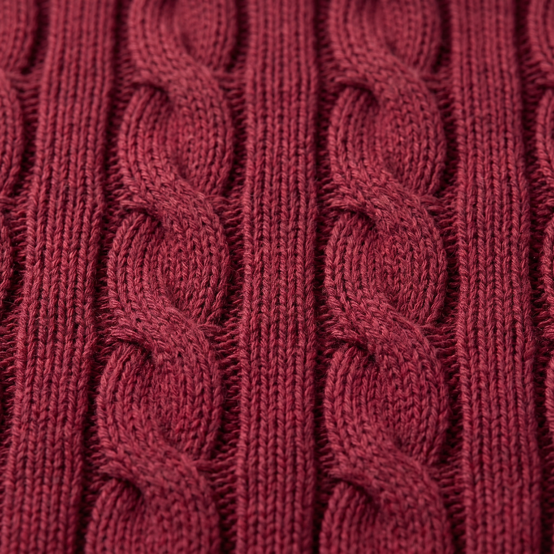 PREMIUM CABLE KNIT COMFORT SWEATER