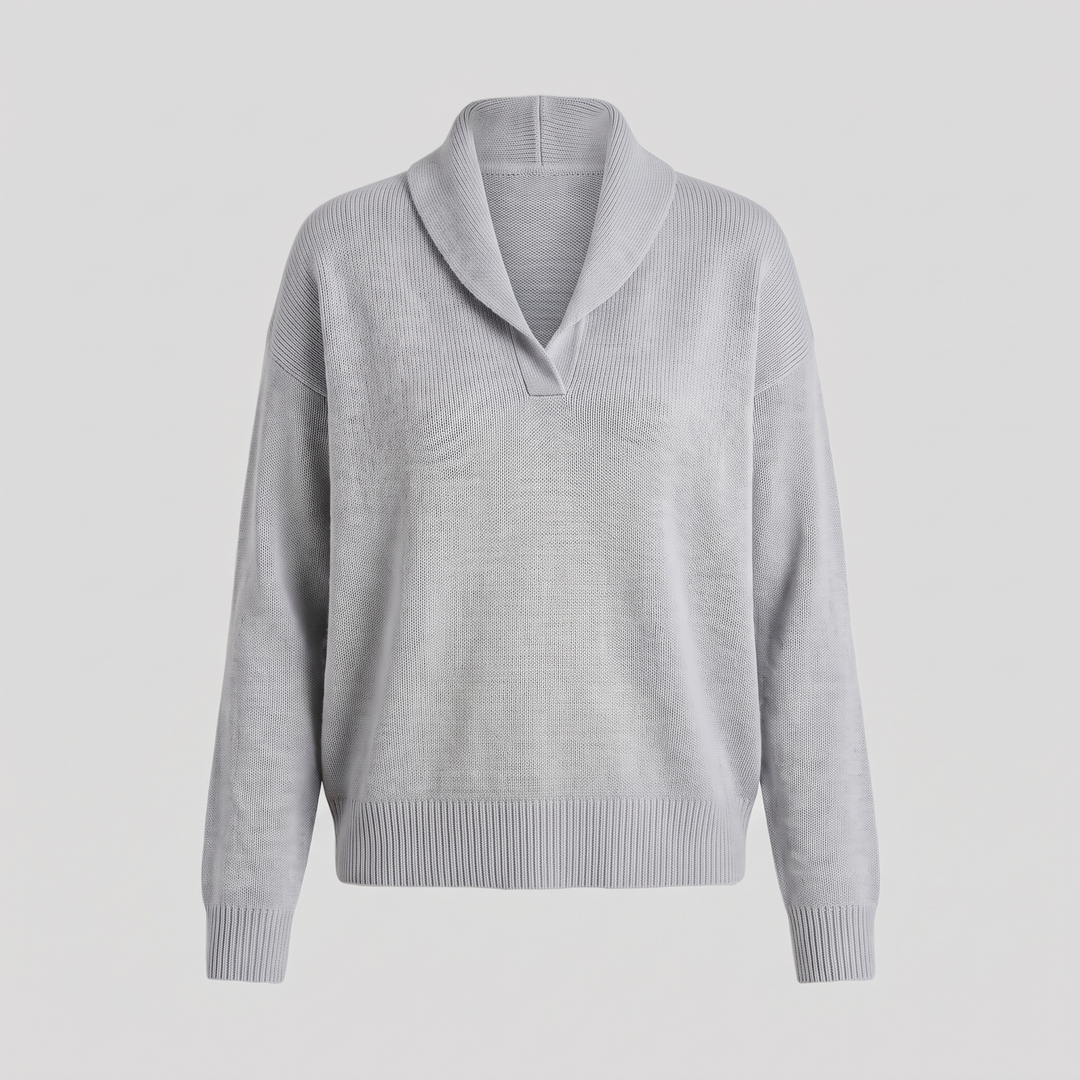 CLASSIC V-NECK KNIT SWEATER