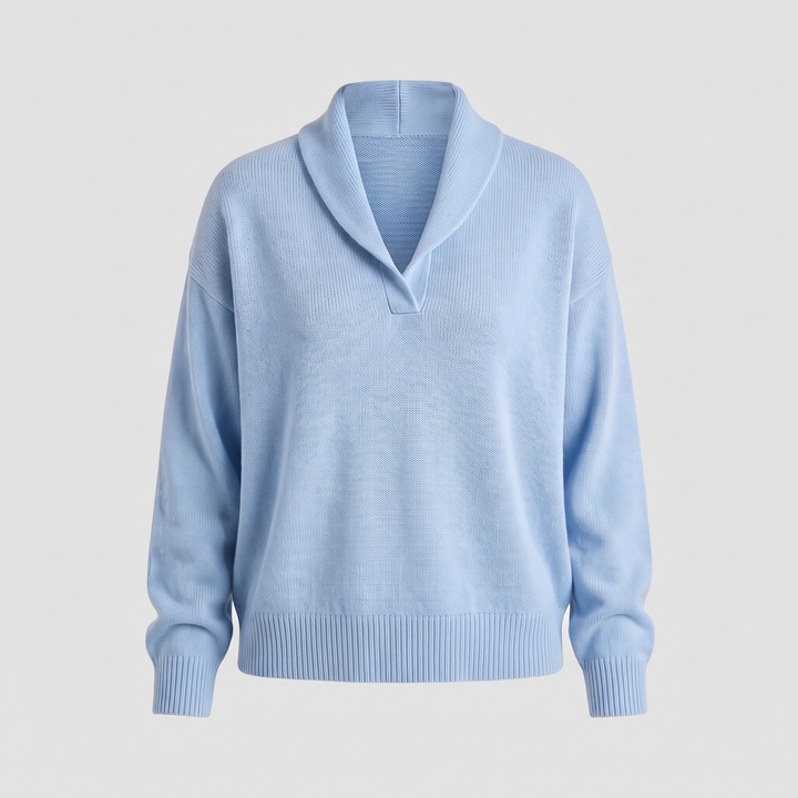 CLASSIC V-NECK KNIT SWEATER