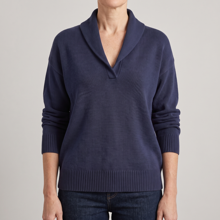 CLASSIC V-NECK KNIT SWEATER